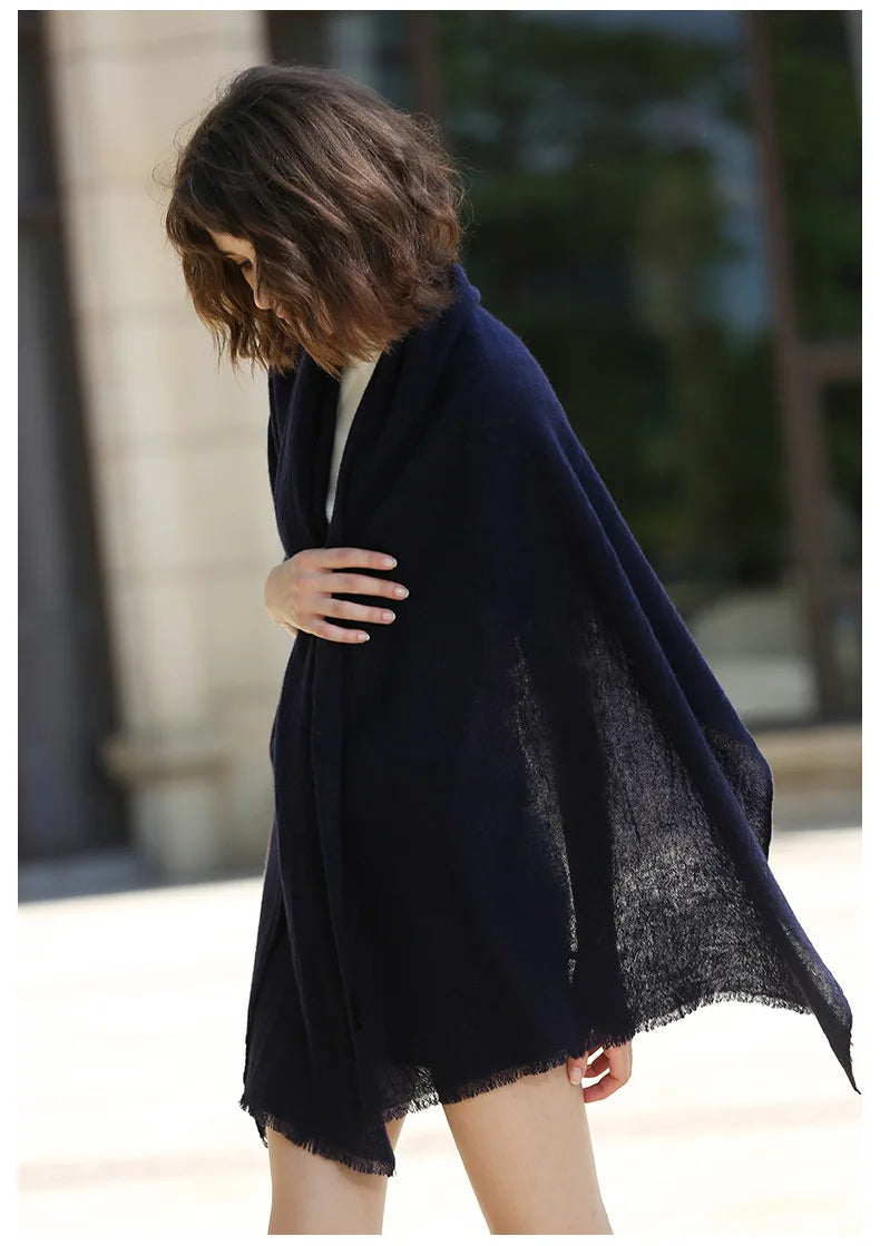 Yak wool scarf for winter