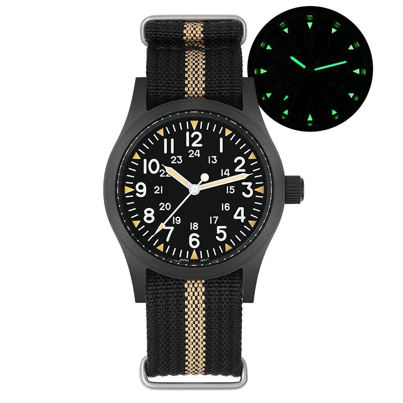 Vintage military watch Ml05