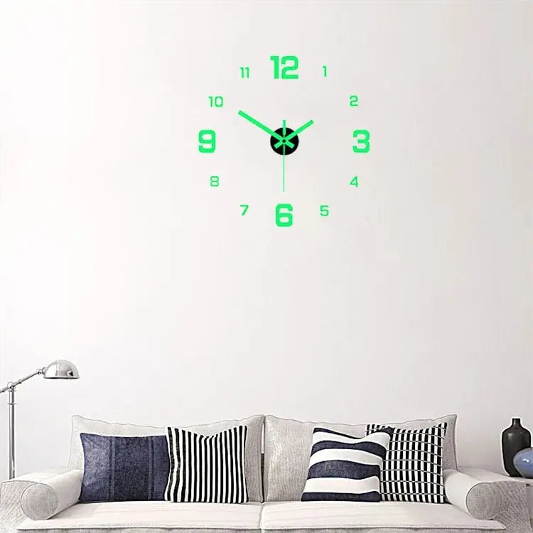 Simple and creative EW luminous digital wall clock