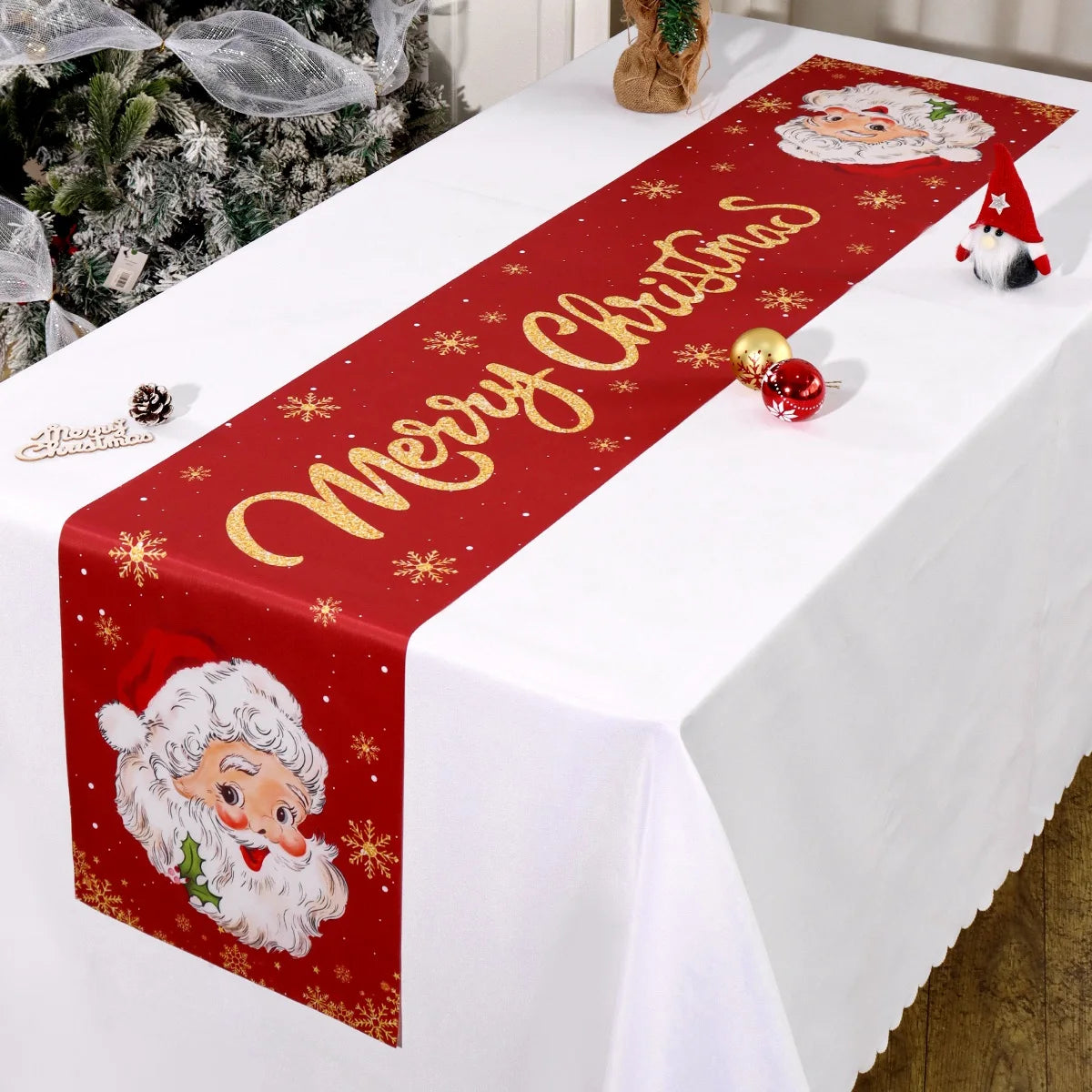 Christmas table runner - Christmas decoration