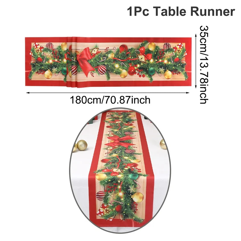 Christmas table runner - Christmas decoration