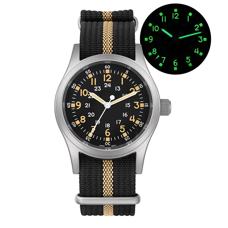 Vintage military watch Ml05