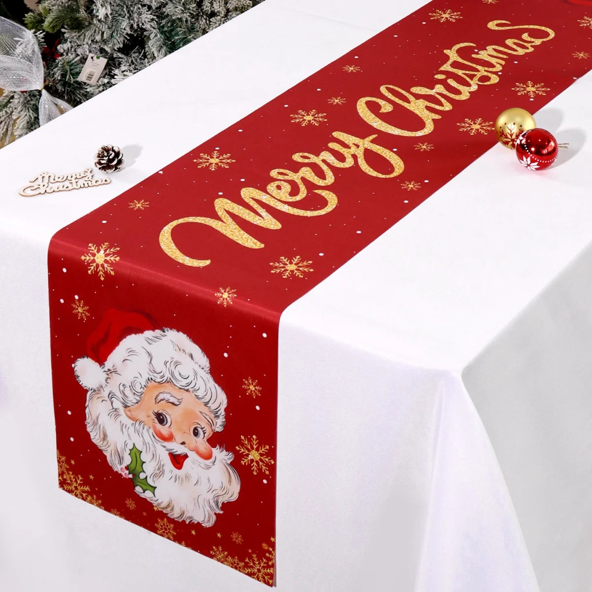 Christmas table runner - Christmas decoration