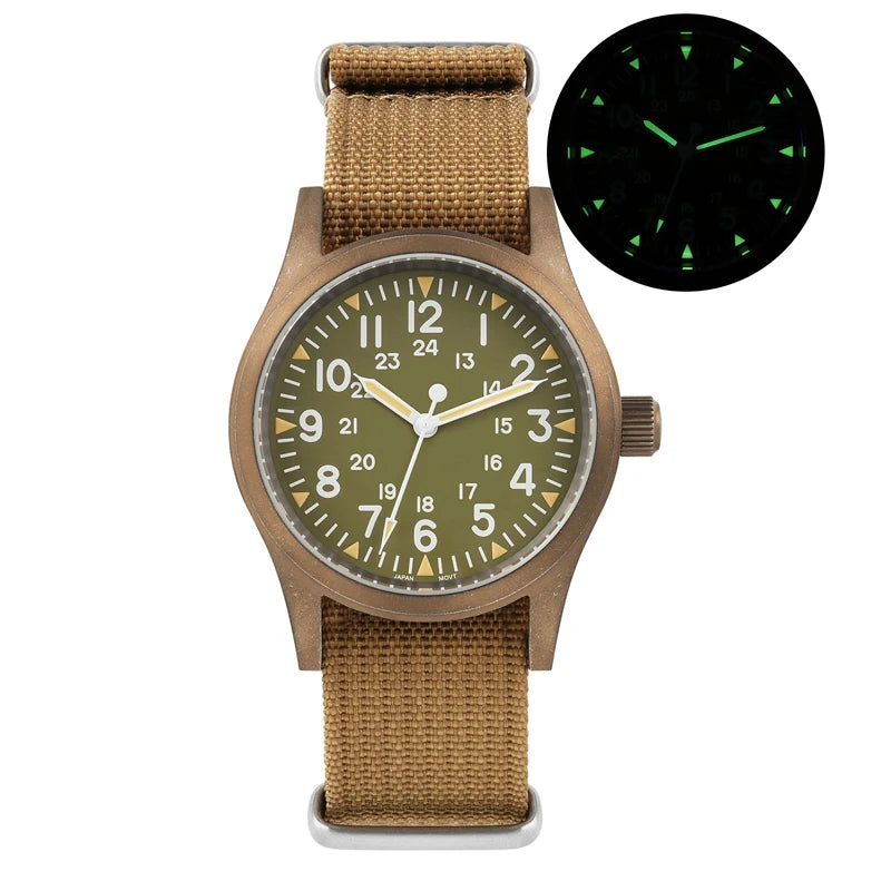 Vintage military watch Ml05