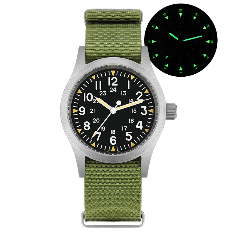 Vintage military watch Ml05