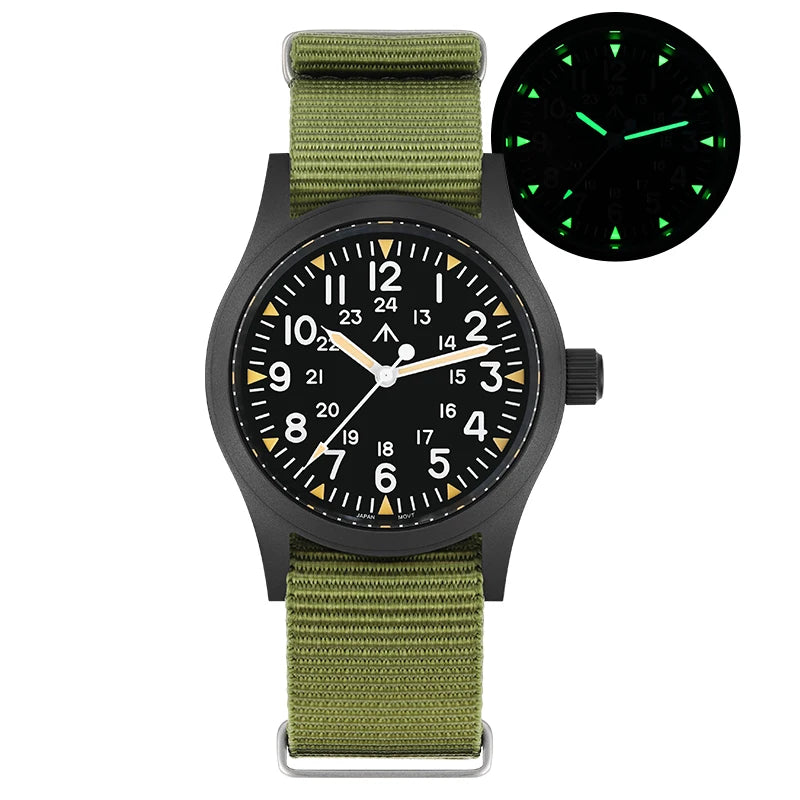 Vintage military watch Ml05