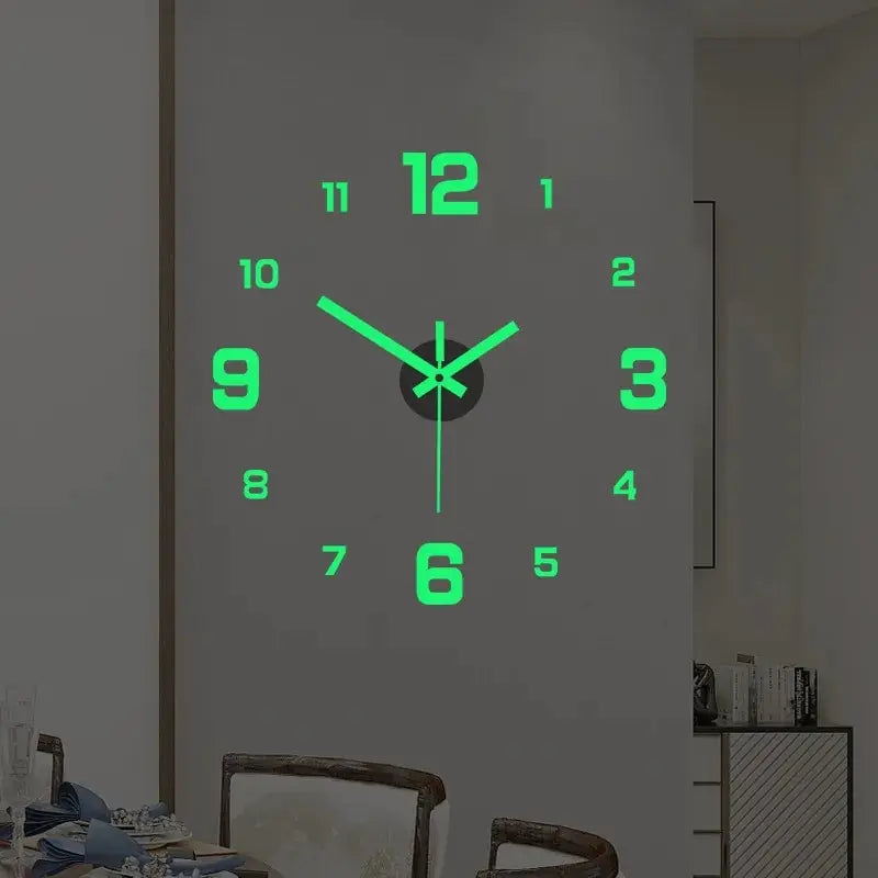 Simple and creative EW luminous digital wall clock