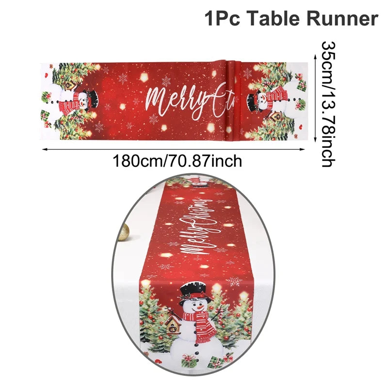 Christmas table runner - Christmas decoration