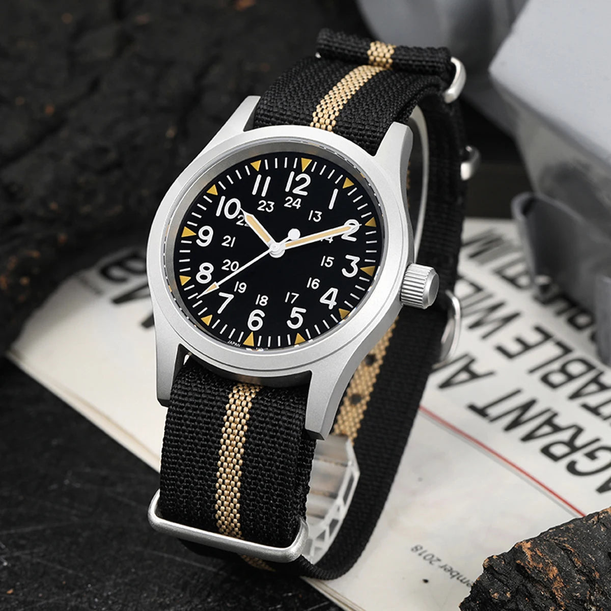 Vintage military watch Ml05