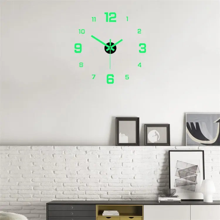 Simple and creative EW luminous digital wall clock