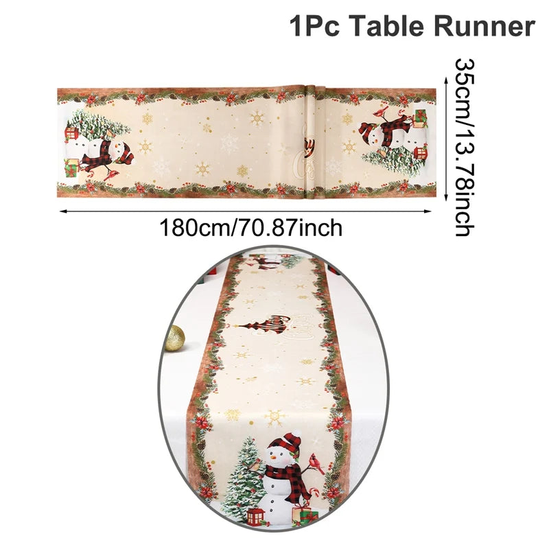 Christmas table runner - Christmas decoration